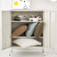 Artiss Buffet Sideboard Metal Cabinet - SWEETHEART White