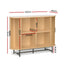 Artiss Buffet Sideboard Sliding Doors - PIIA Oak