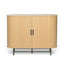Artiss Buffet Sideboard Sliding Doors - PIIA Oak