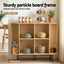 Artiss Buffet Sideboard Sliding Doors - PIIA Oak
