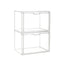 Artiss Clear Acrylic Display Case Box 2 Pack For Toys 54cm