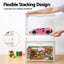 Artiss Clear Acrylic Display Case Box 2 Pack For Toys 54cm