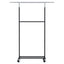 Artiss Clothes Rack Double Rod Airer Rail Coat Stand Adjustable Hanger