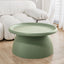Artiss Coffee Table Round 71CM Plastic Green