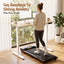 Artiss Electric Standing Desk Height Adjustable Table 120cm Oak White