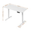 Artiss Electric Standing Desk Height Adjustable Table 120cm White