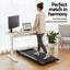 Artiss Electric Treadmill with 120cm Automatic Standing Desk Walking Pad 400mm