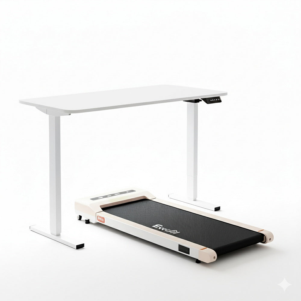 Artiss Electric Treadmill with 140cm Automatic Standing Desk Walking Pad 360mm Artiss Electric Treadmill with 140cm Automatic Standing Desk Walking Pad 360mm