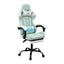 Artiss Ergonomic Gaming Office Chair with 2 Point Message Mint Green
