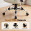 Artiss Executive Office Chair Leather Tilt Beige