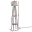 Artiss Floor Lamp 2 Tier Shelf Storage LED Light Stand Home Living Room Upright
