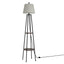 Artiss Floor Lamp 2 Tier Shelf Storage LED Light Stand Home Living Room Upright