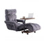 Artiss Floor Lounge & Coffee Table Set, Adjustable Recliner End Table w/ Wheels