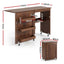 Artiss Folding Sewing Table Sewing Machine Desk Multi-functional Rolling Work Table Craft Station