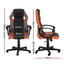 Artiss Gaming Office Chair Computer Executive Racing Chairs High Back Orange