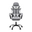 Artiss Gaming Office Chair Fabric Ergonomic with 2 Point Message Light Grey