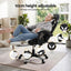Artiss Gaming Office Chair with 8 Point Message Reline Ergonomic White