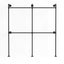 Artiss Industrial Pipe Clothing Rack Garment Clothes Display Stand Wall Mounted