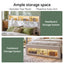 Artiss King Bed Frame with Storage, Charging Station & LED, White