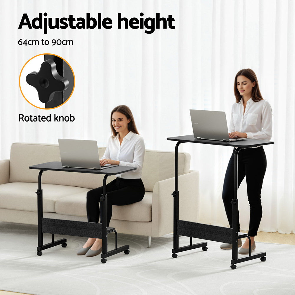 Artiss Laptop Desk Portable Sit Stand Desks Height Adjustable Workstation 80CM