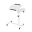 Artiss Laptop Desk Table Fan Cooling White 60CM