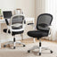Artiss Mesh Office Chair Mid Back Black