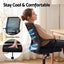 Artiss Mesh Office Chair Mid Back Black