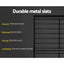 Artiss Metal Bed Frame Double Size Platform Foundation Mattress Base SOL Black