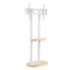Artiss Mobile TV Floor Stand 40-75" Bracket Universal Adjustable Shelves Wheels