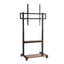 Artiss Mobile TV Stand for 40-100 Inch TVs Cart with Wheels Adjustable Shelves