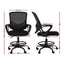 Artiss Office Chair Drafting Stool Mesh Chairs Black