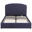 Artiss Queen Bed Frame with Lift Up Storage and USB Ports Grey