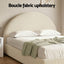 Artiss Queen Bed Frame with Storage and Bedside Table Set Boucle Fabric Gas Lift Bed Base 2-Drawer Nightstand