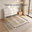 Artiss Queen Size Bed Frame with Adjustable Headboard, PU Leather