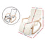 Artiss Rocking Armchair Footrest Nursing Beige Afton