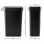 Artiss Rubbish Bin 50L Sensor Kitchen Automatic Motion Plastic Touchless Black