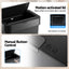 Artiss Rubbish Bin 50L Sensor Kitchen Automatic Motion Plastic Touchless Black