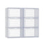 Artiss Shoe Box DIY Set of 6 Stackable Magnetic Door