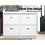 Artiss Shoe Rack Cabinet 16 Pairs 4-tier White Paul