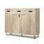 Artiss Shoe Rack Cabinet 26 Pairs Adjustable Pine Cissy