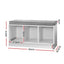 Artiss Shoe Rack Cabinet Bench White Zia