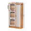 Artiss Shoe Rack Cabinet Mirror White