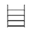Artiss Shoe Rack Cabinet Stackable 4-tier 12 Pairs Black