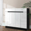 Artiss Shoe Rack Cabinet Storage 120cm w/ Drawer - White Lydia
