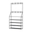 Artiss Shoe Rack Hall Tree 16 Pairs Black