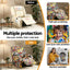 Artiss Split Stretch Recliner Chair Cover, Printed Non Slip Slipcover