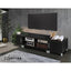 Artiss TV Cabinet Entertainment Unit 190cm Black Danson