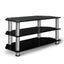Artiss TV Stand 3 Tiers Storage Shelf Rack Tempered Glass Entertainment Unit