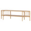 Artiss TV Unit Entertainment Unit Storage Shelf 148cm Pine