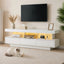 Artiss TV Unit LED 160CM Storage Drawer White